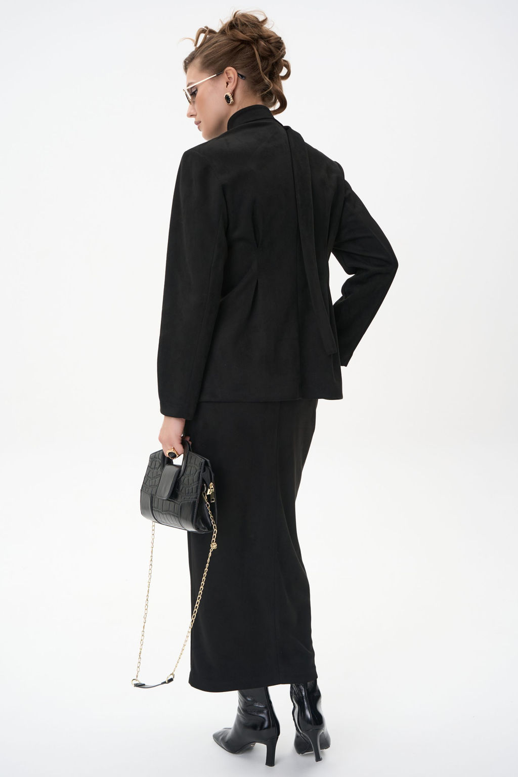 Жакет Майли (чёрный) - Эльза фото 11