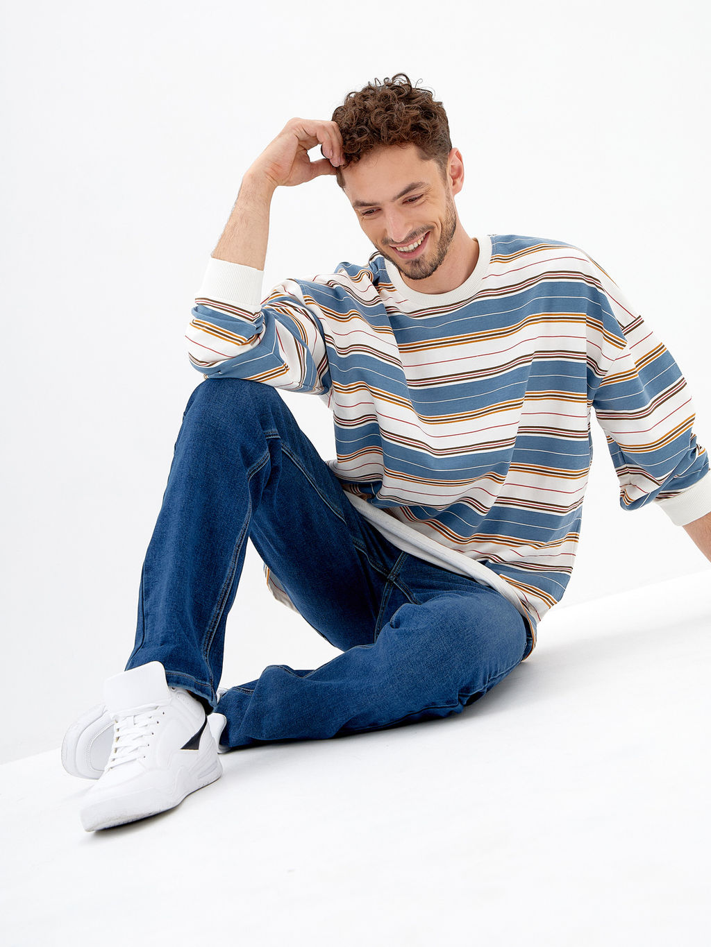 Мужские Джинсы Широкие - Mossmore фото 29