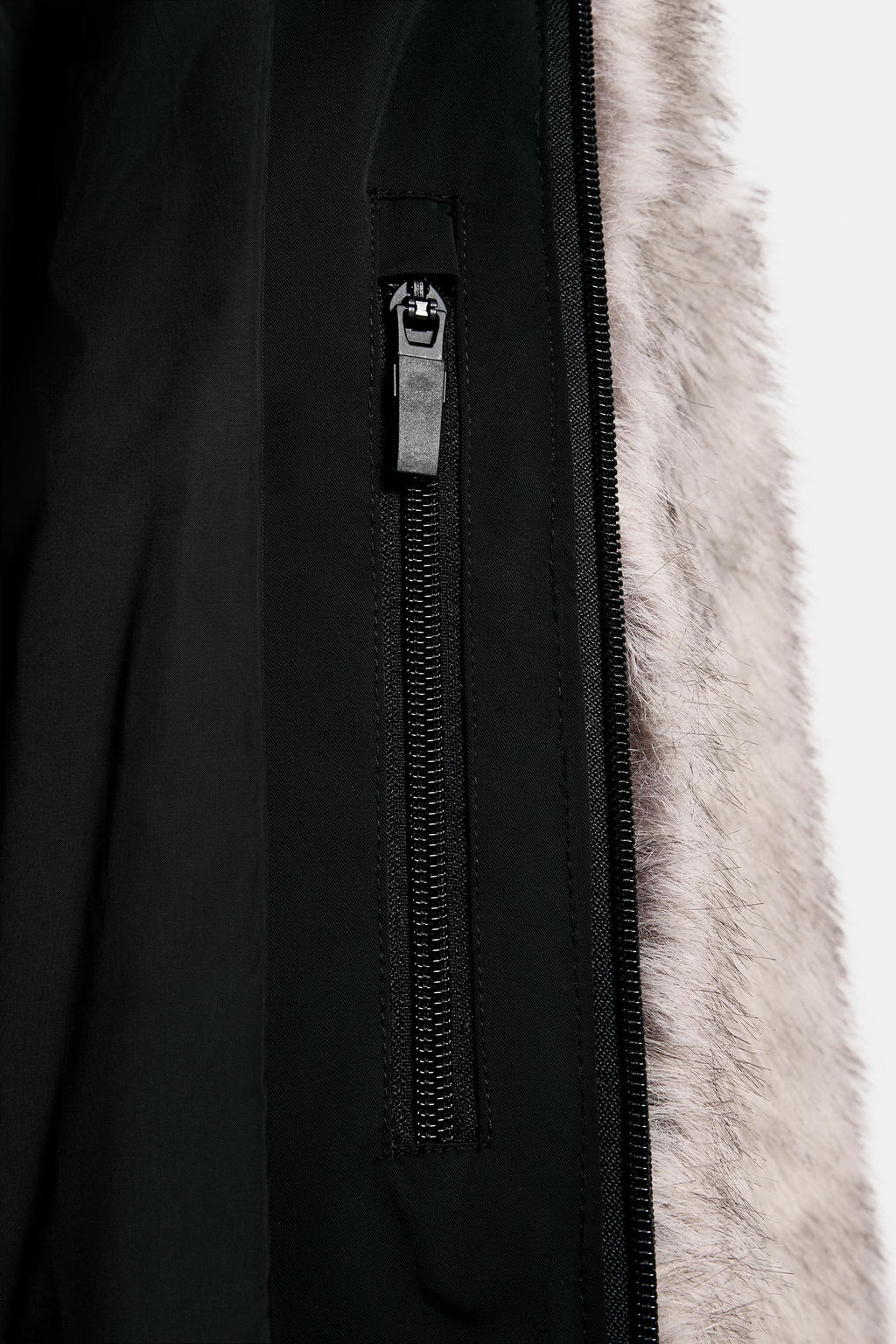 SHORT COAT WITH FAUX FUR HOOD HEIQ XREFLEX TECHNOLOGY SKI COLLECTION - Zara фото 28