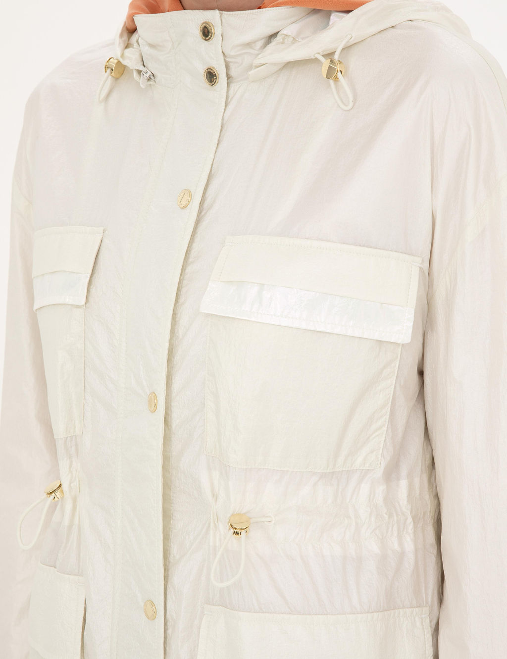 Ekru Comfort Fit Mevsimlik Mont