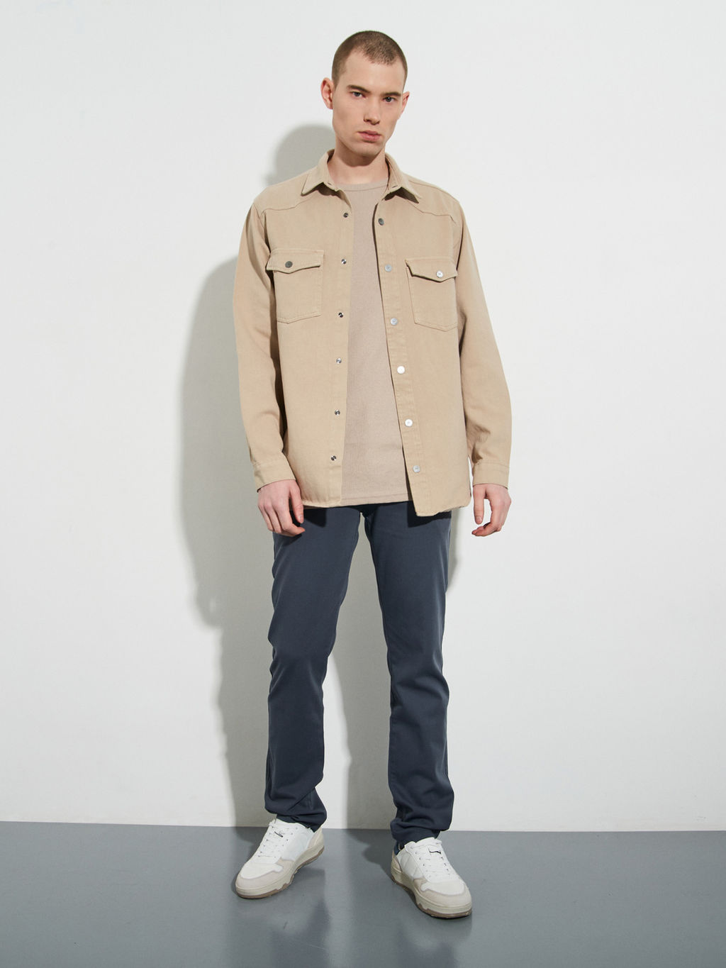 Мужская рубашка - Mossmore фото 35