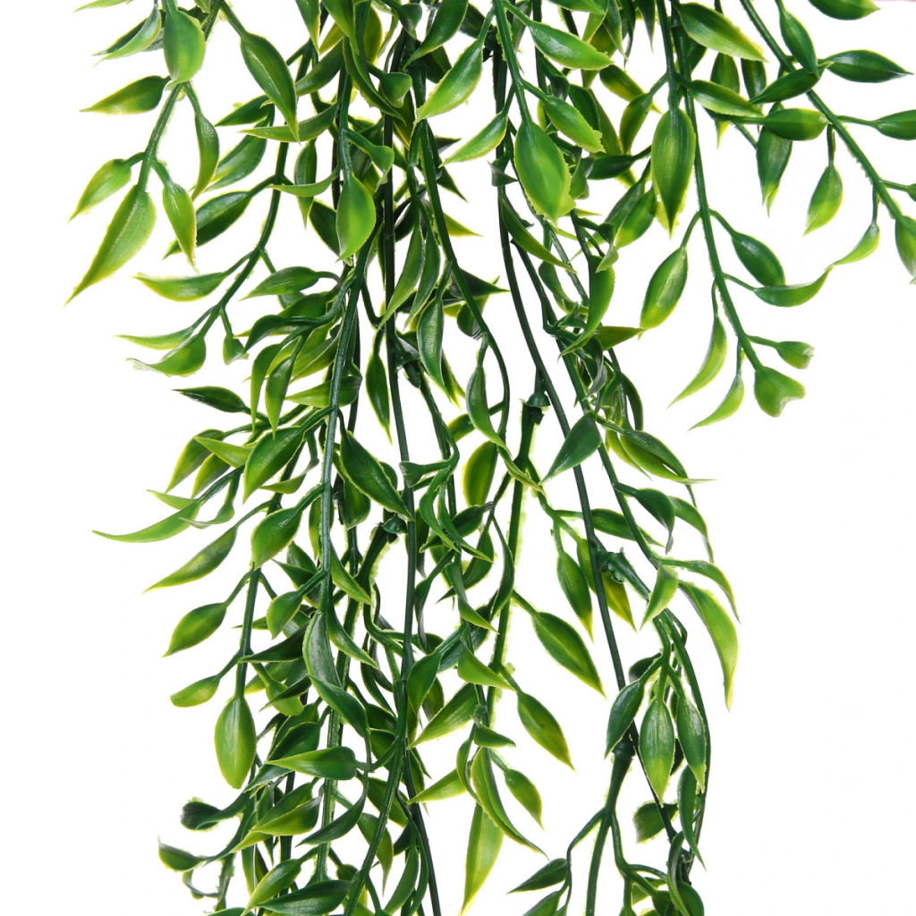 Цена за 3 шт. Лиана искусственная "Green garden" 75см иглица ампельная, цвет зеленый