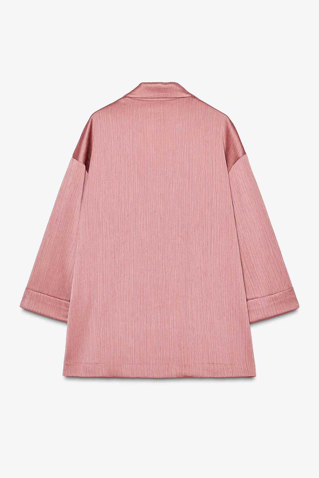 CREASED-EFFECT BLAZER - Zara фото 8