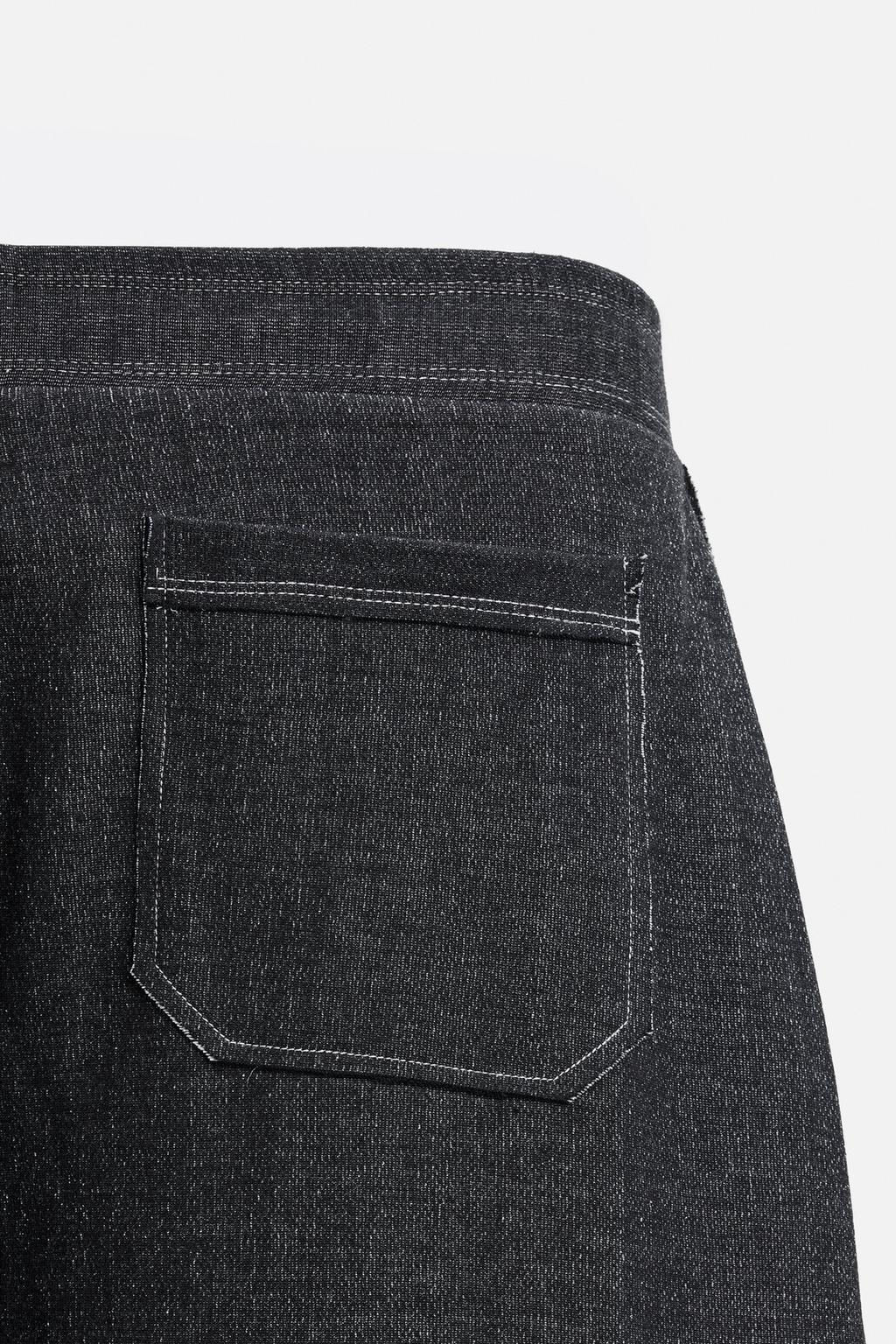 JOGGER TROUSERS WITH CONTRAST TOPSTITCHING - Zara фото 10