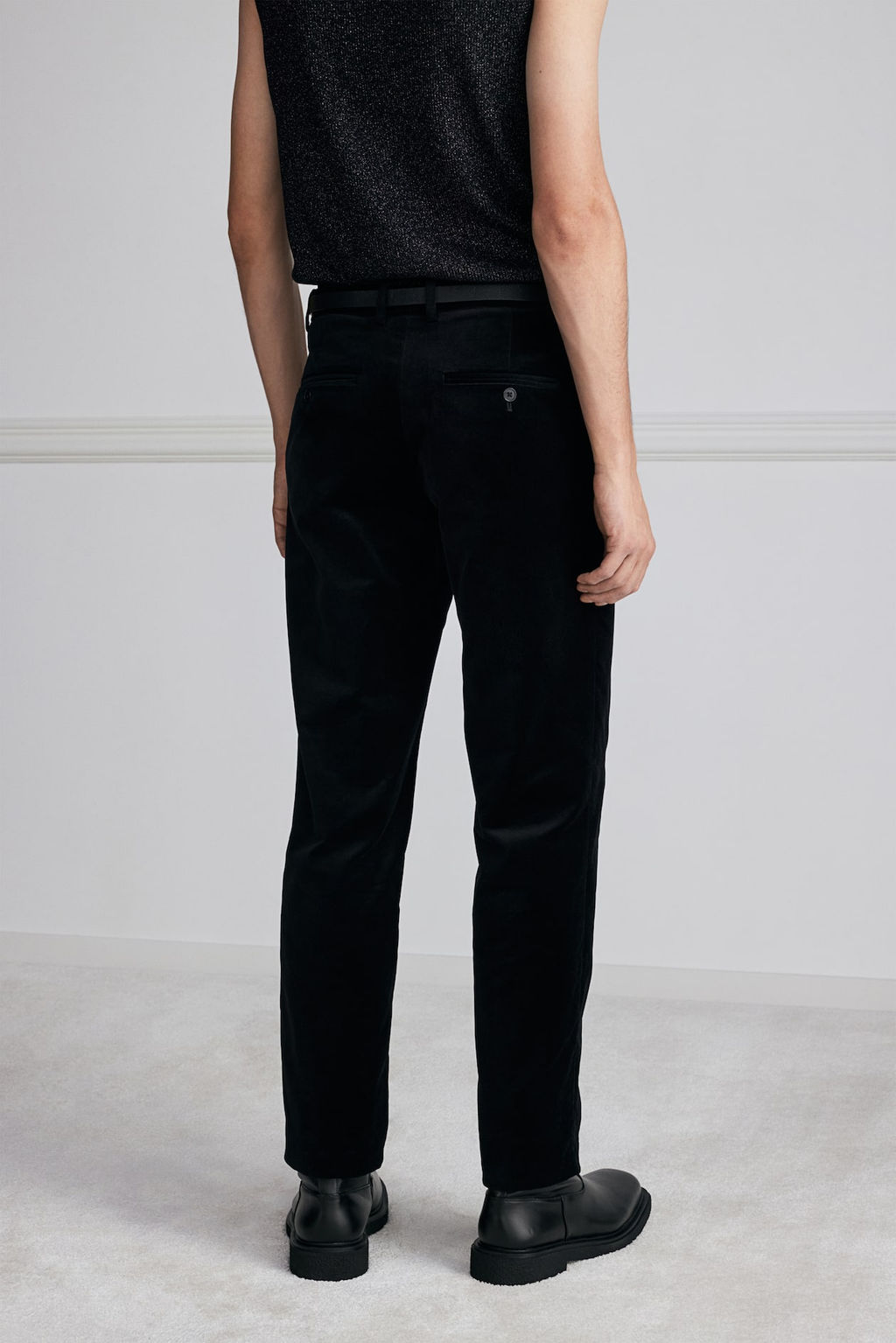 Pantalon de terciopelo Regular Fit - H&m фото 4