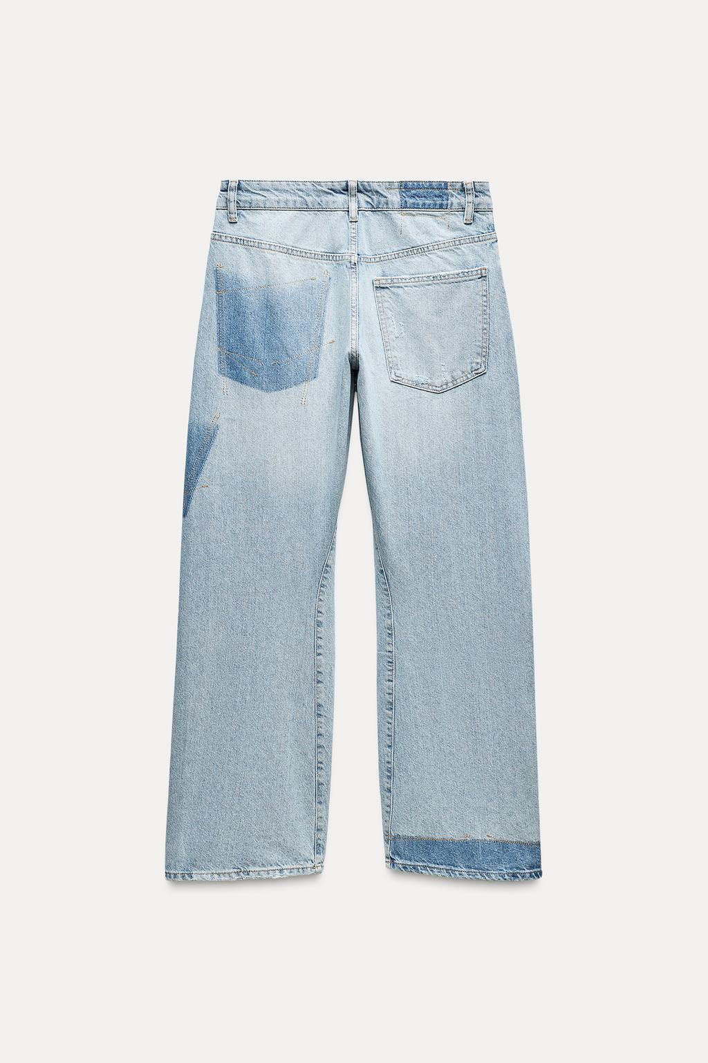 TRF SLOUCHY CURVE LEG JEANS - Zara фото 10