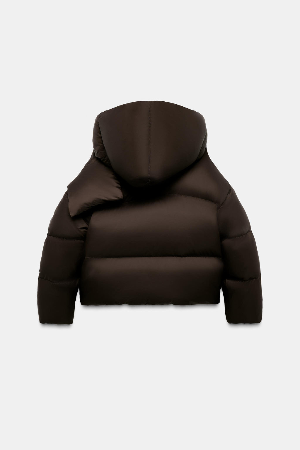 WATER-REPELLENT AND WINDPROOF DOWN JACKET WITH HOODIE - Zara фото 8