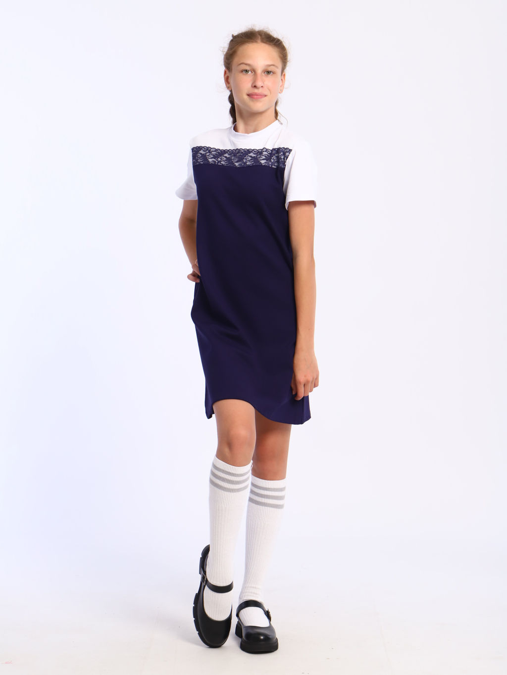 Платье "Агния" синий