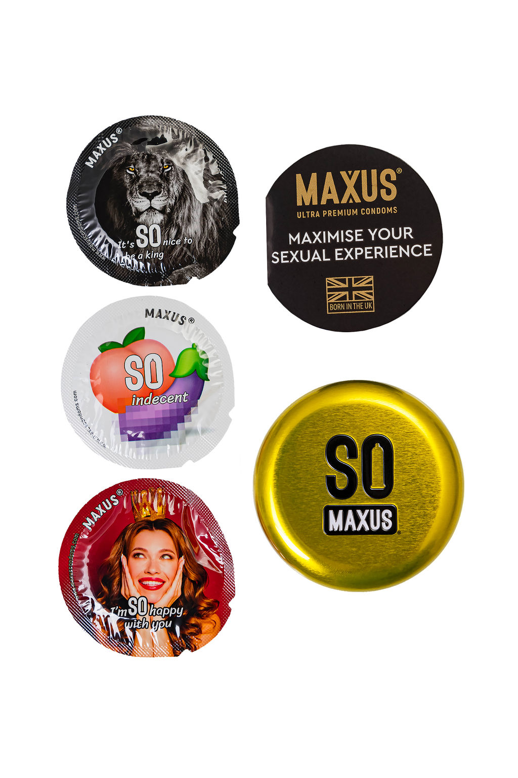 Презервативы Maxus EXOTIC MIX, латекс, ароматизированные 3 шт.