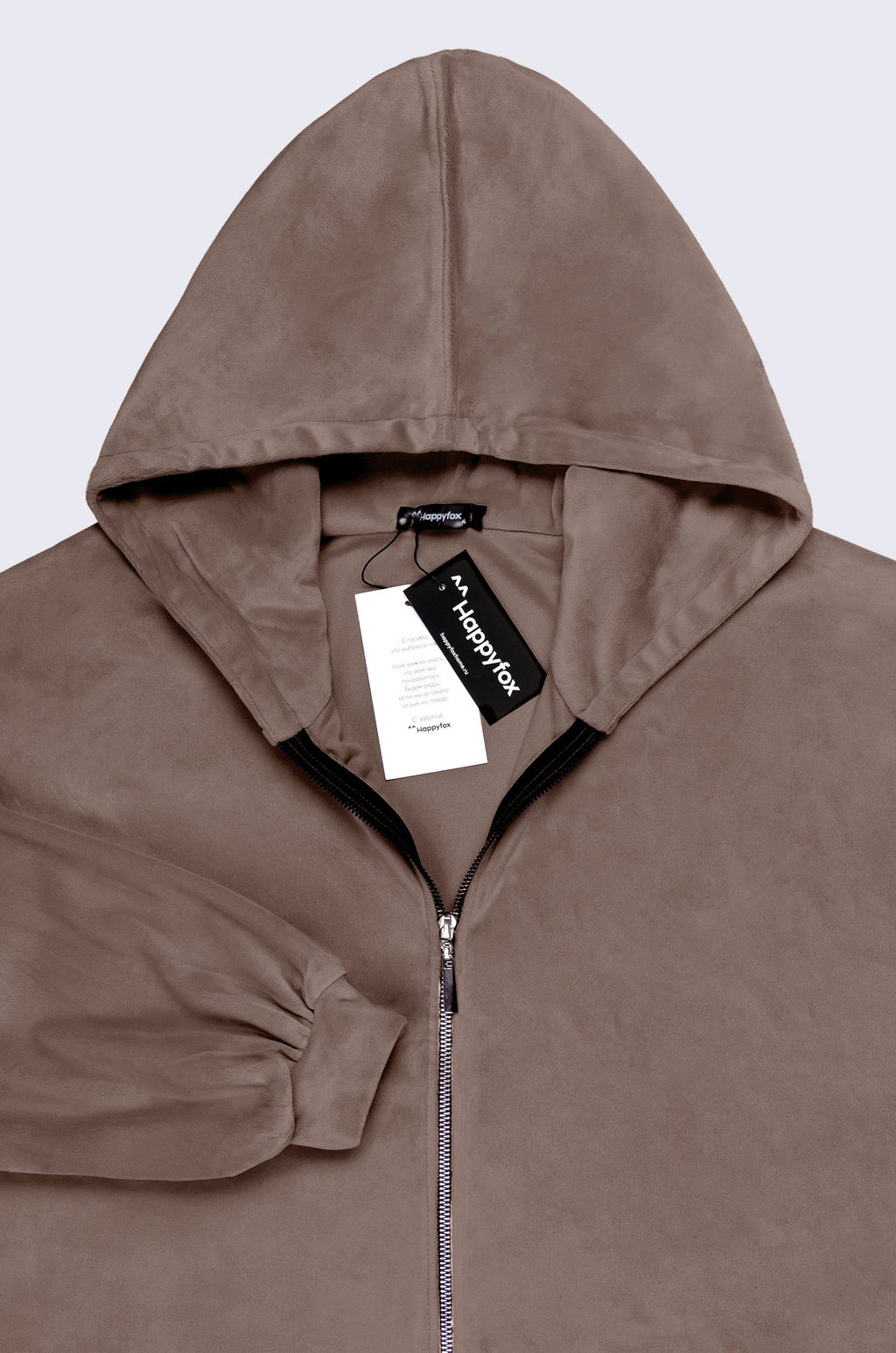 Женский костюм оверсайз из велюра Happyfox