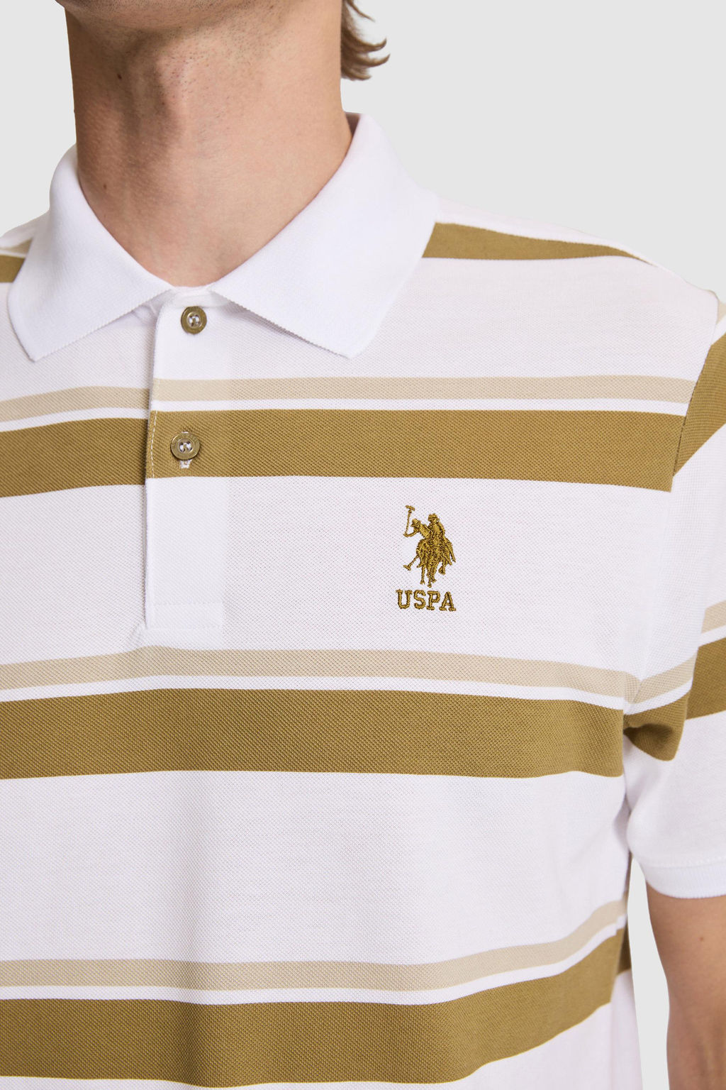 Erkek Ye_il Regular Fit Polo Yaka Ti__rt