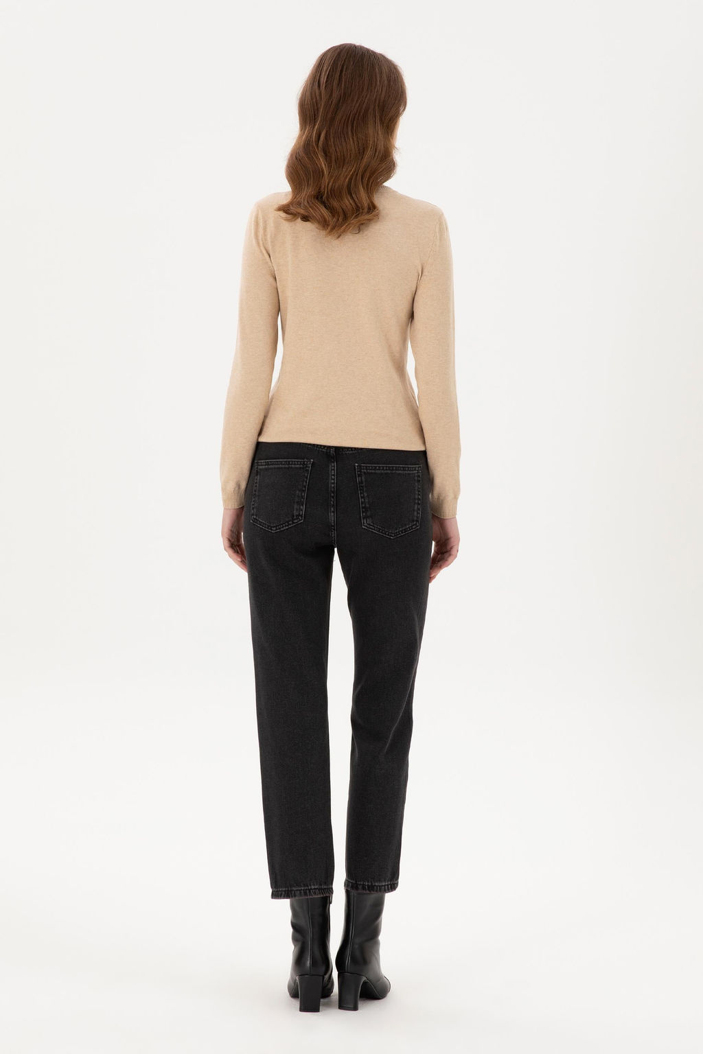 Женские черные джинсовые брюки - U.s. polo assn фото 10