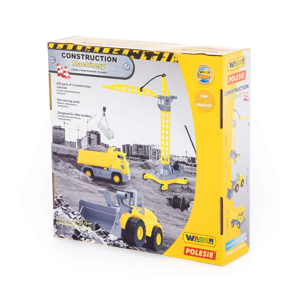 Набор строительной техники Агат (в коробке) - Полесье фото 6
