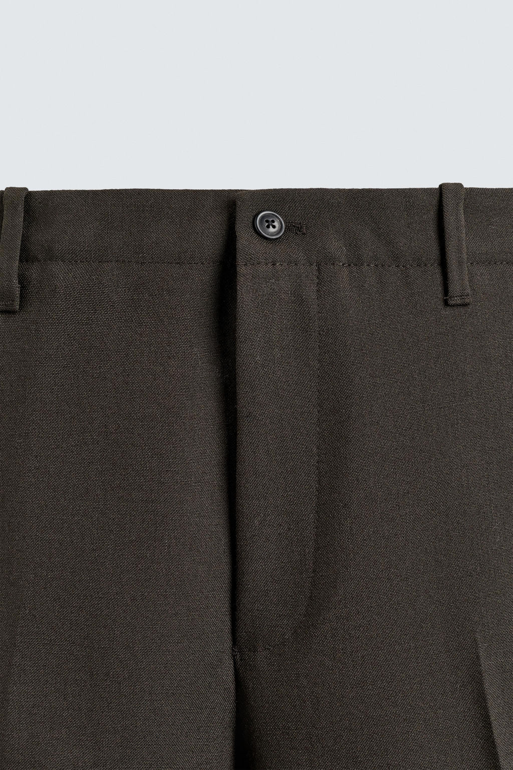 100% WOOL ORIGINS CHINO TROUSERS - Zara фото 19