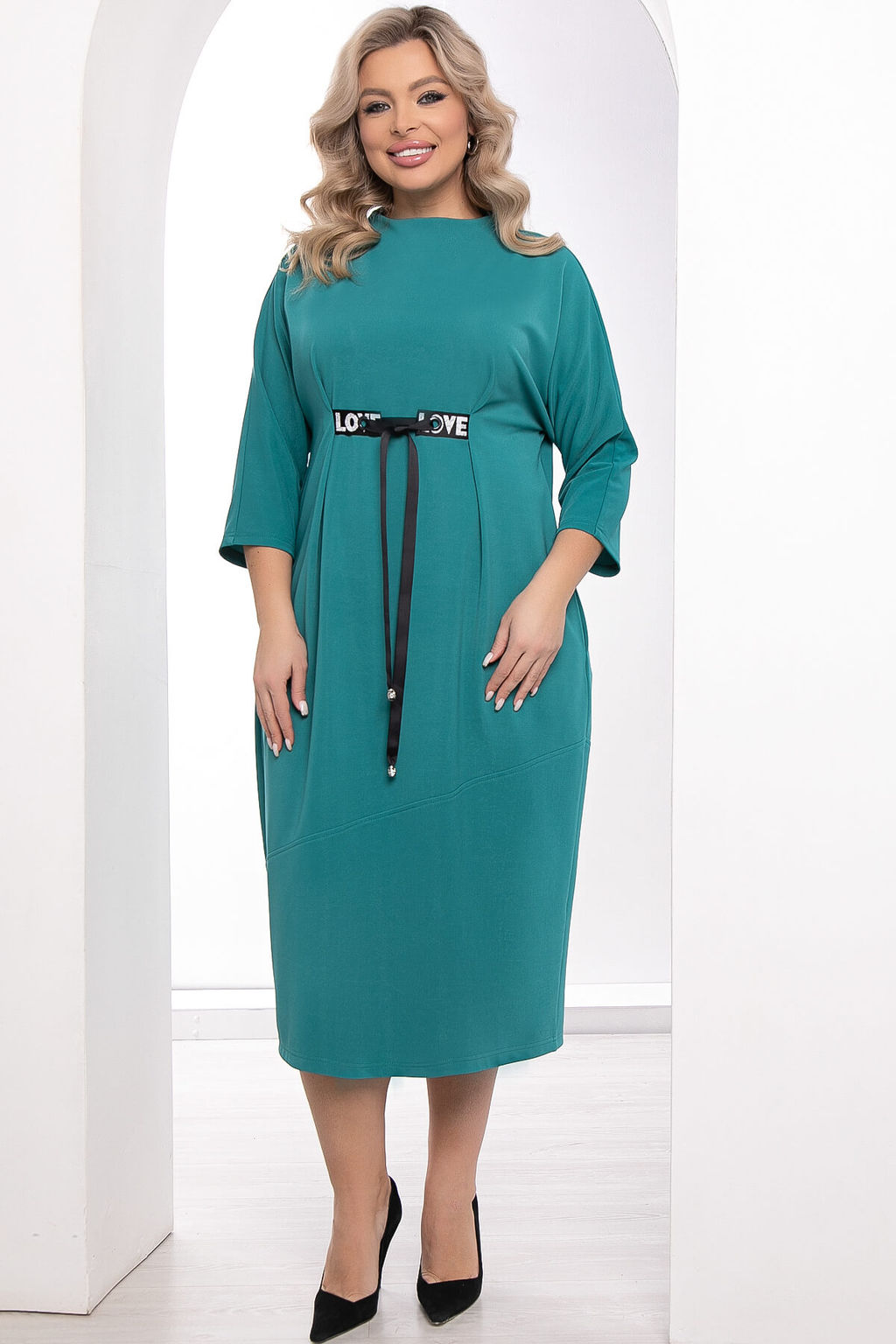 Платье Алисия (бирюза) П8358 - Lt collection фото 8
