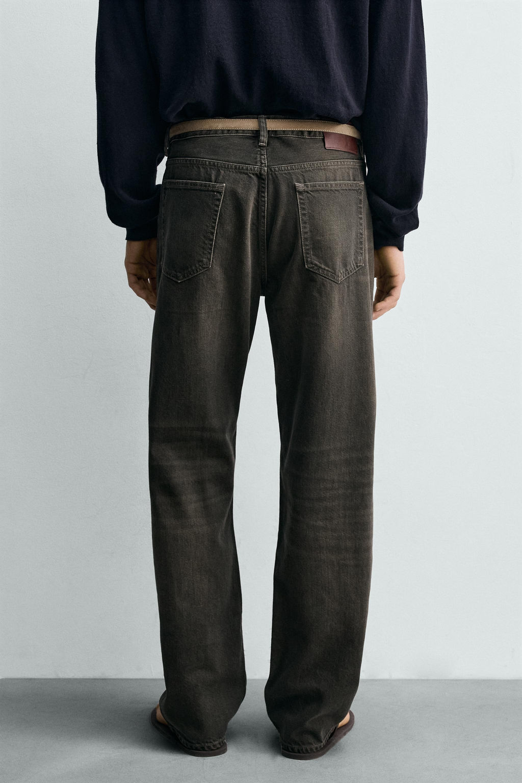 JEANS STRAIGHT FIT / Marr?n - Zara фото 3