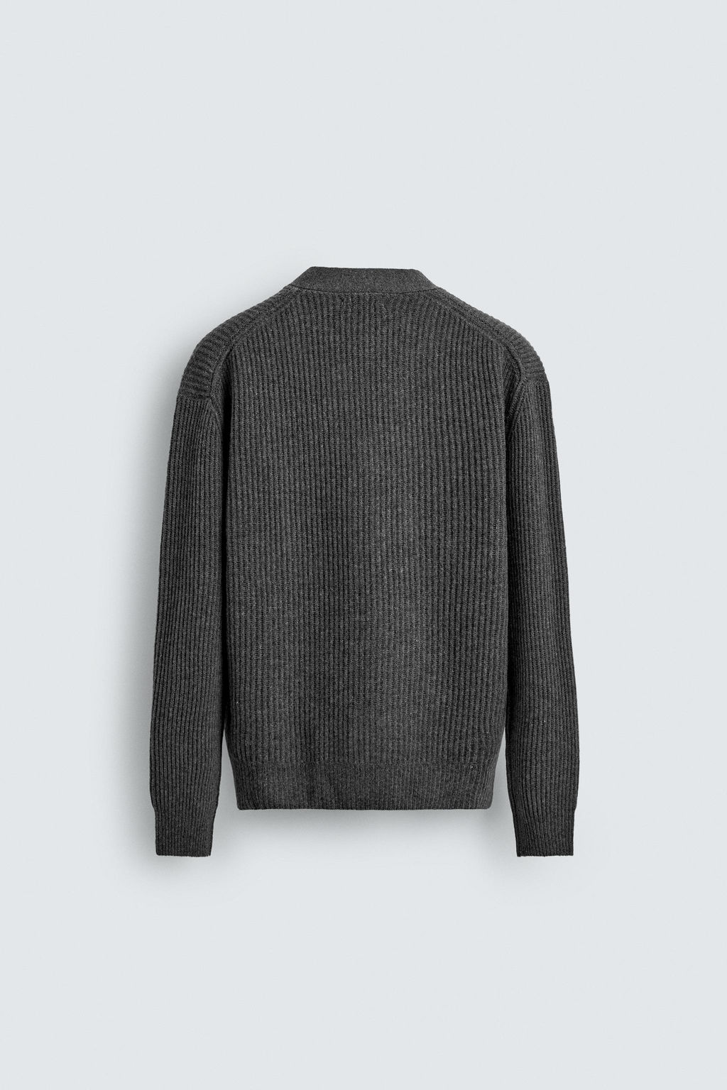 WOOL TEXTURED CARDIGAN - Zara фото 16