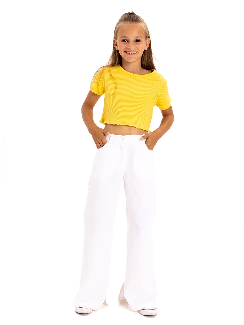 Джемпер в рубчик д/дев. О55997 - Карамелли фото 11