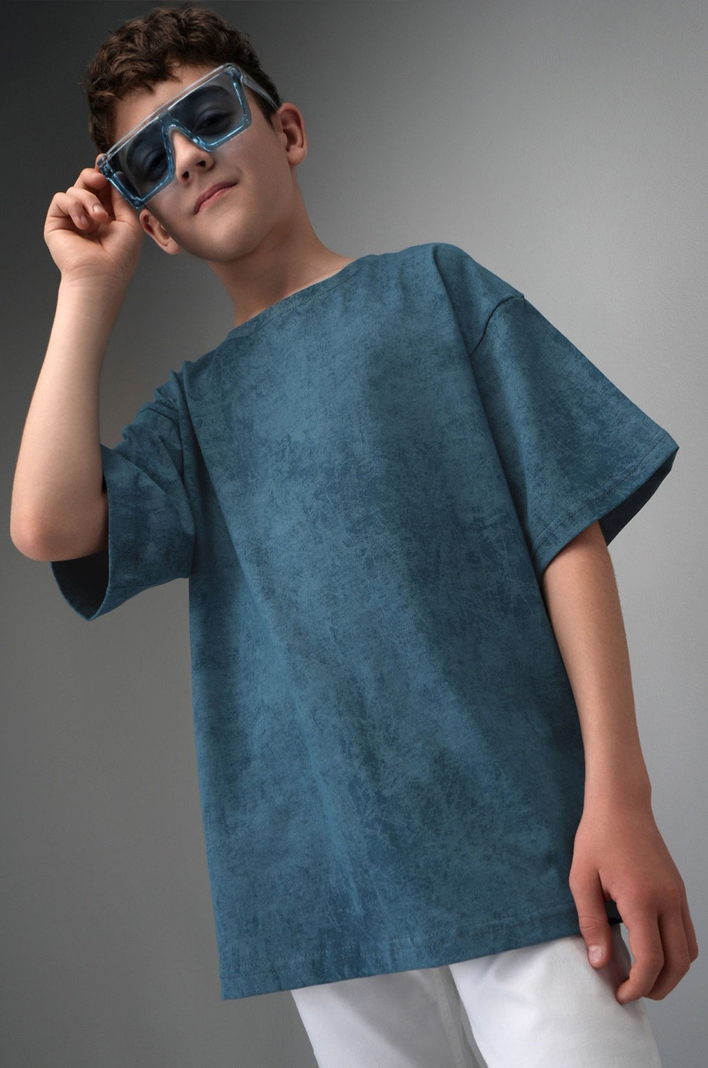 Детская футболка оверсайз Happyfox