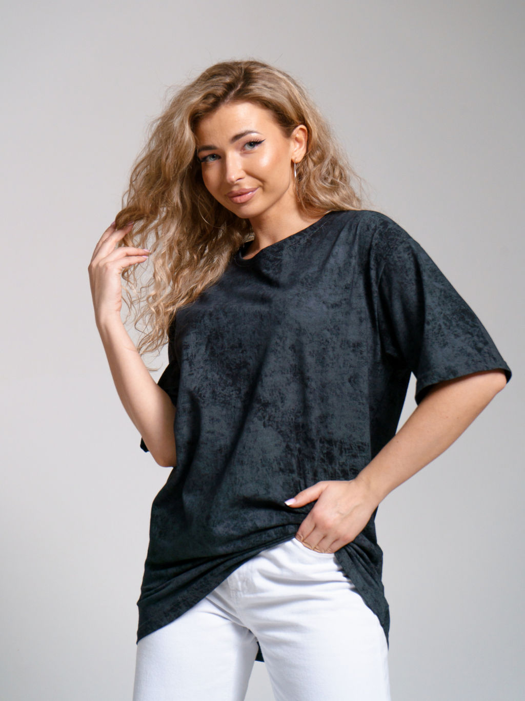 867 Футболка "Черный2"