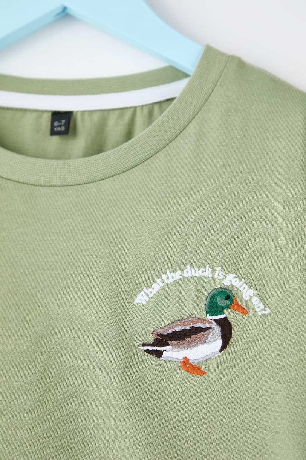 Turuncu-Yesil-Siyah 100%Pamuk 3lu Animal Bask? Regular Orme Unisex T-Shirt TKDAW26TS00009 - Trendyolmilla фото 11