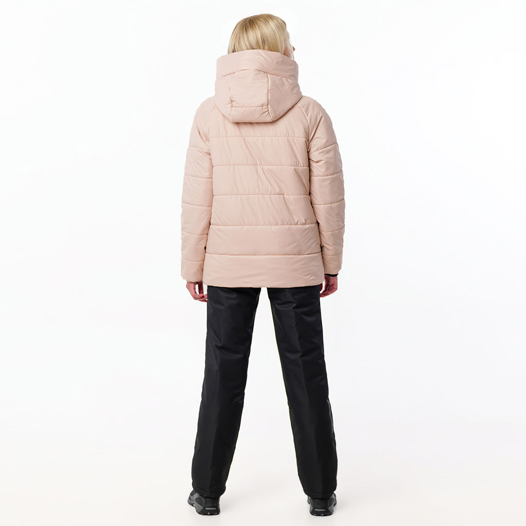 RODOS Утеплённый костюм женский зима М-289 Бежевый/Чёрный  фото 65