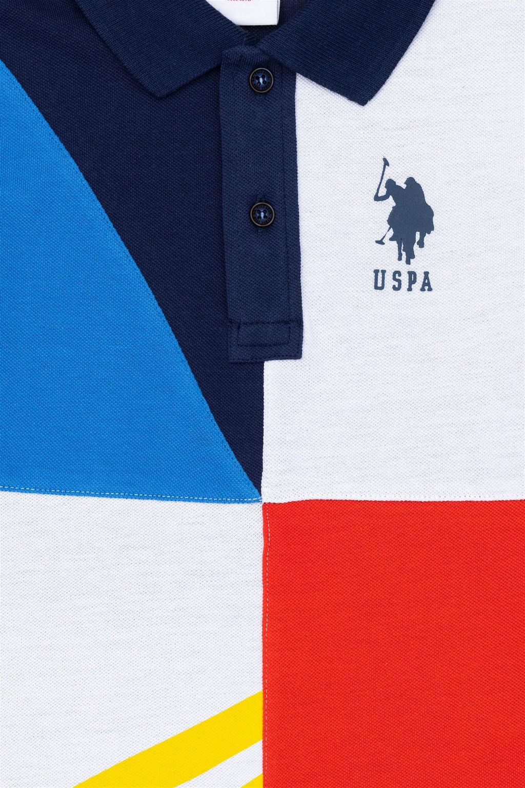 Темно-синяя футболка для мальчика - U.s. polo assn фото 3