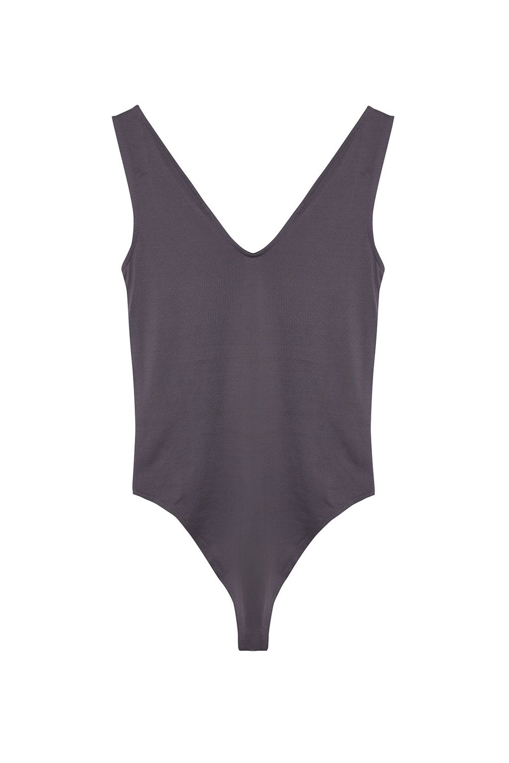 TRENDYOLMILLA Ekru Soft Touch/Yumusak Fitted V Yaka C?tc?tl? Orme Body TWOSS24BD00006  фото 15