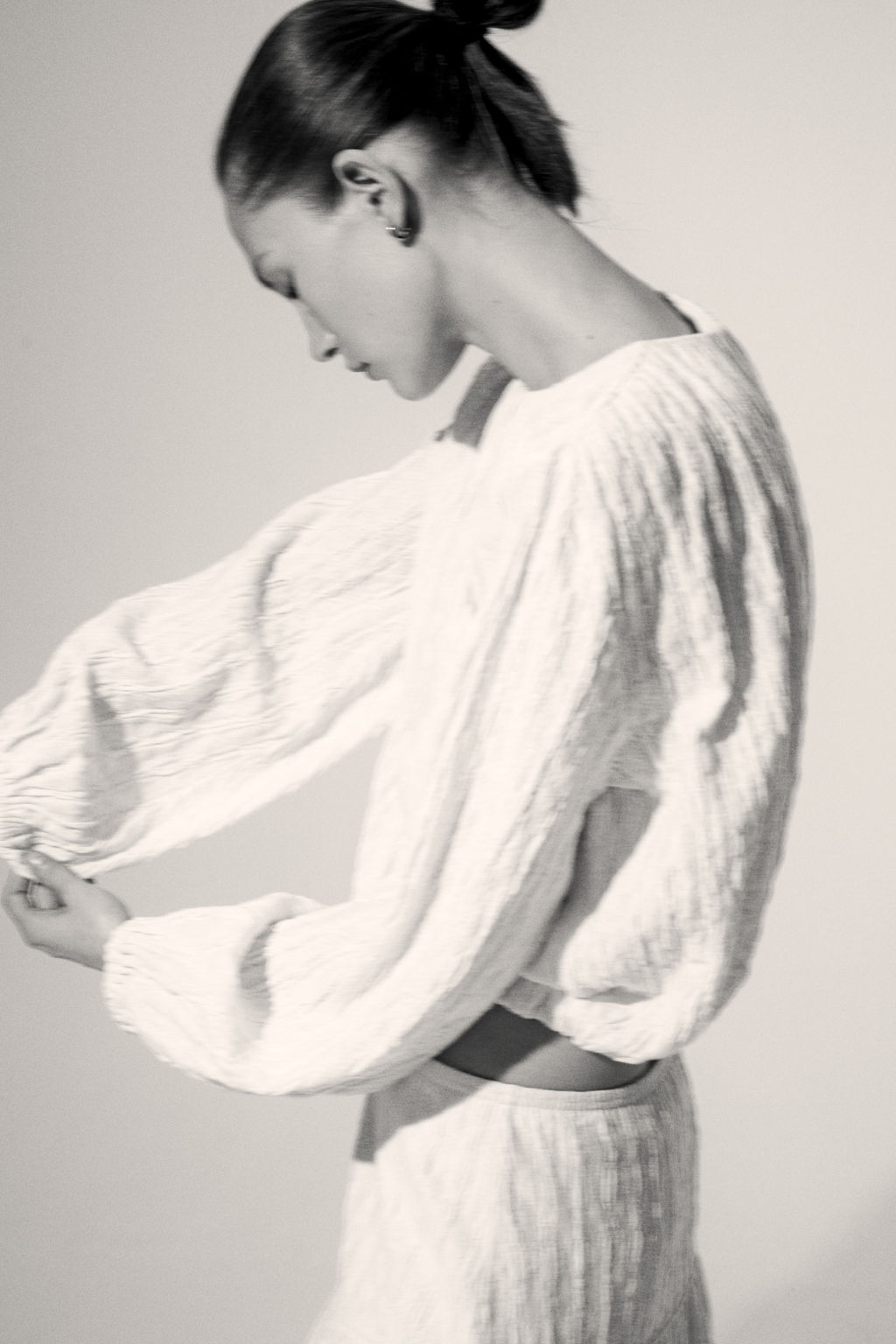 Top con mangas globo - H&m фото 5