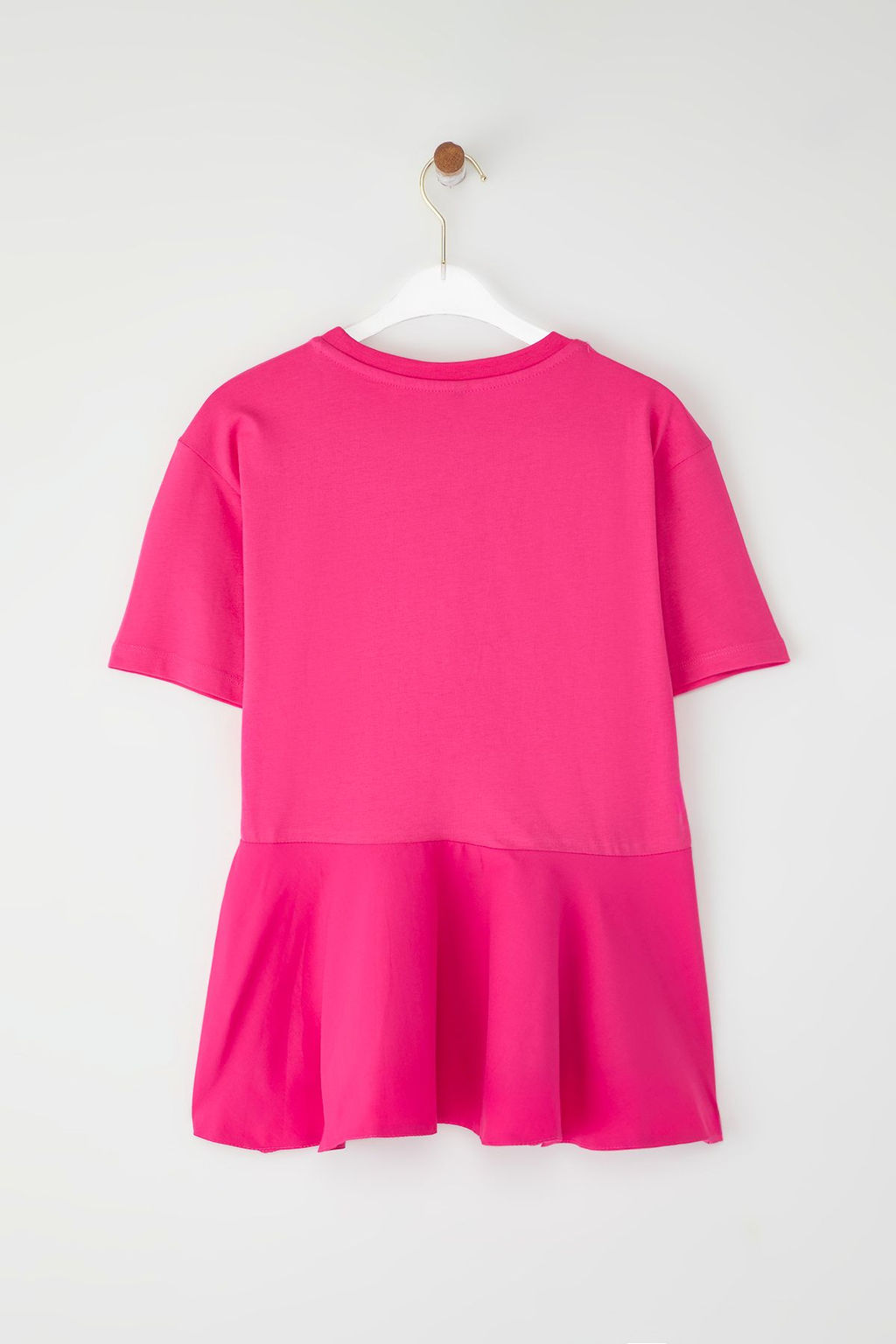 Fusya Poplin F?rf?r Detayl? Regular/Normal Kesim Orme Bluz TWOSS25BZ00008 - Trendyolmilla фото 7