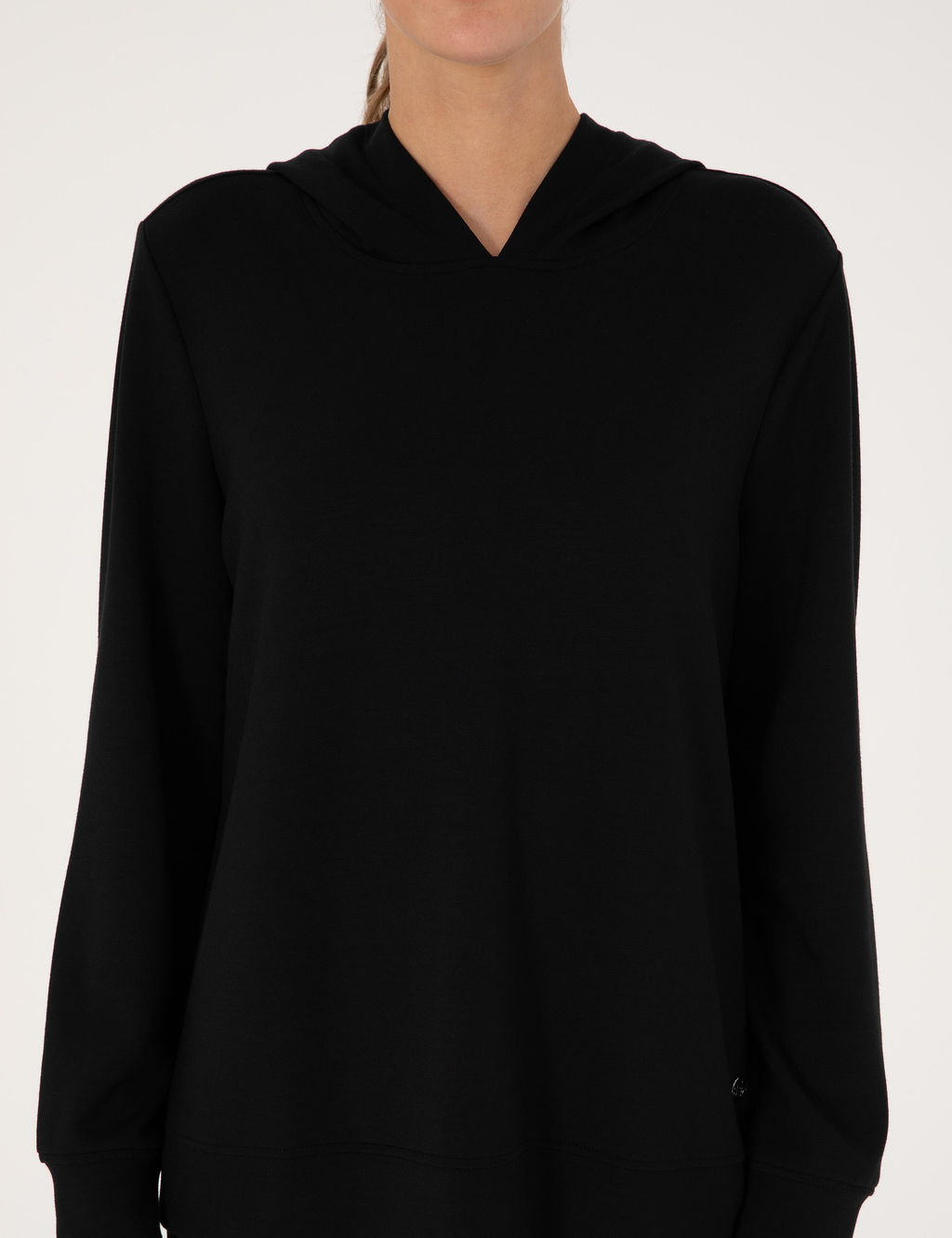 Siyah Oversize Sweatshirt
