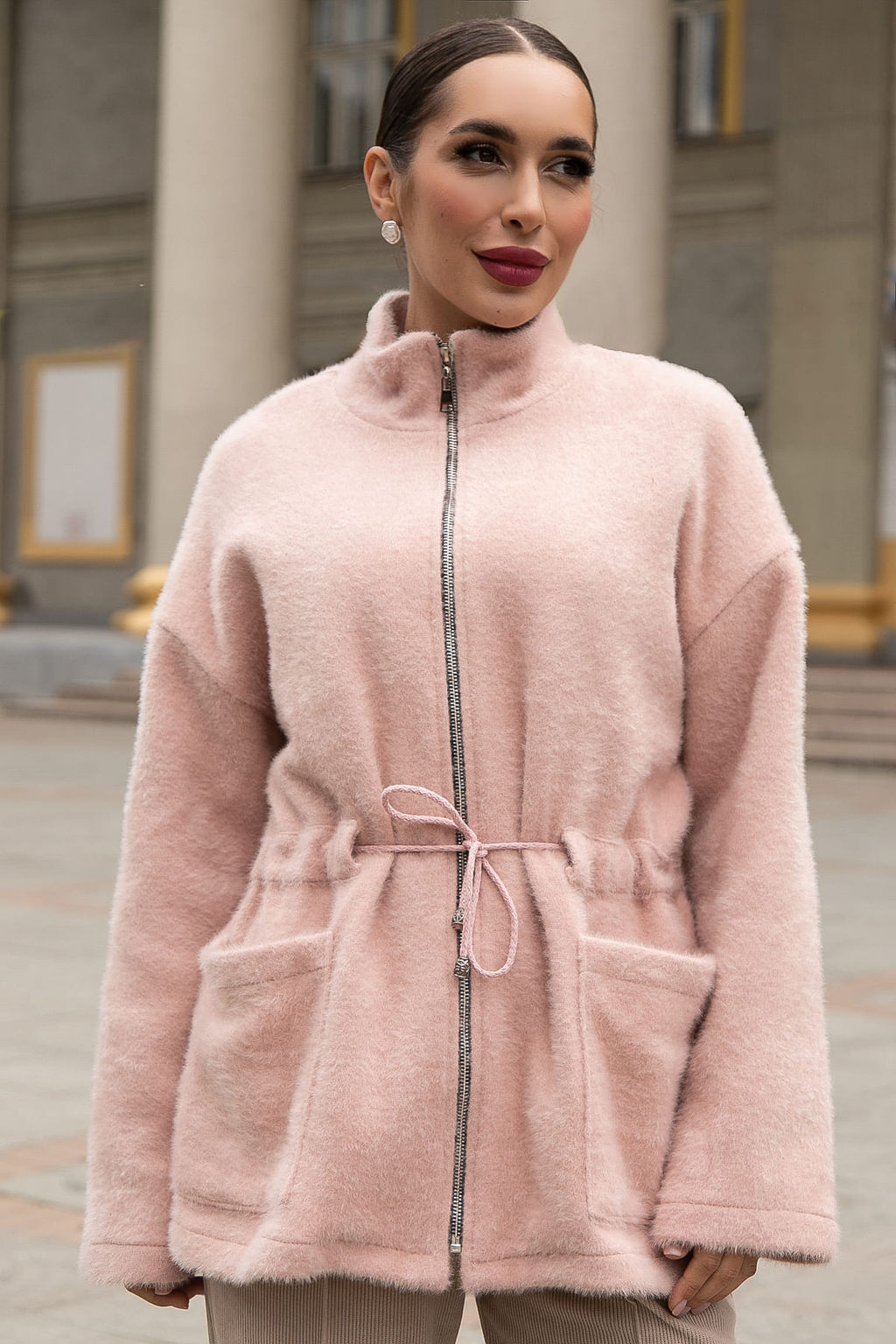 Пальто Альпака (искусственный мех) - Lt collection фото 14