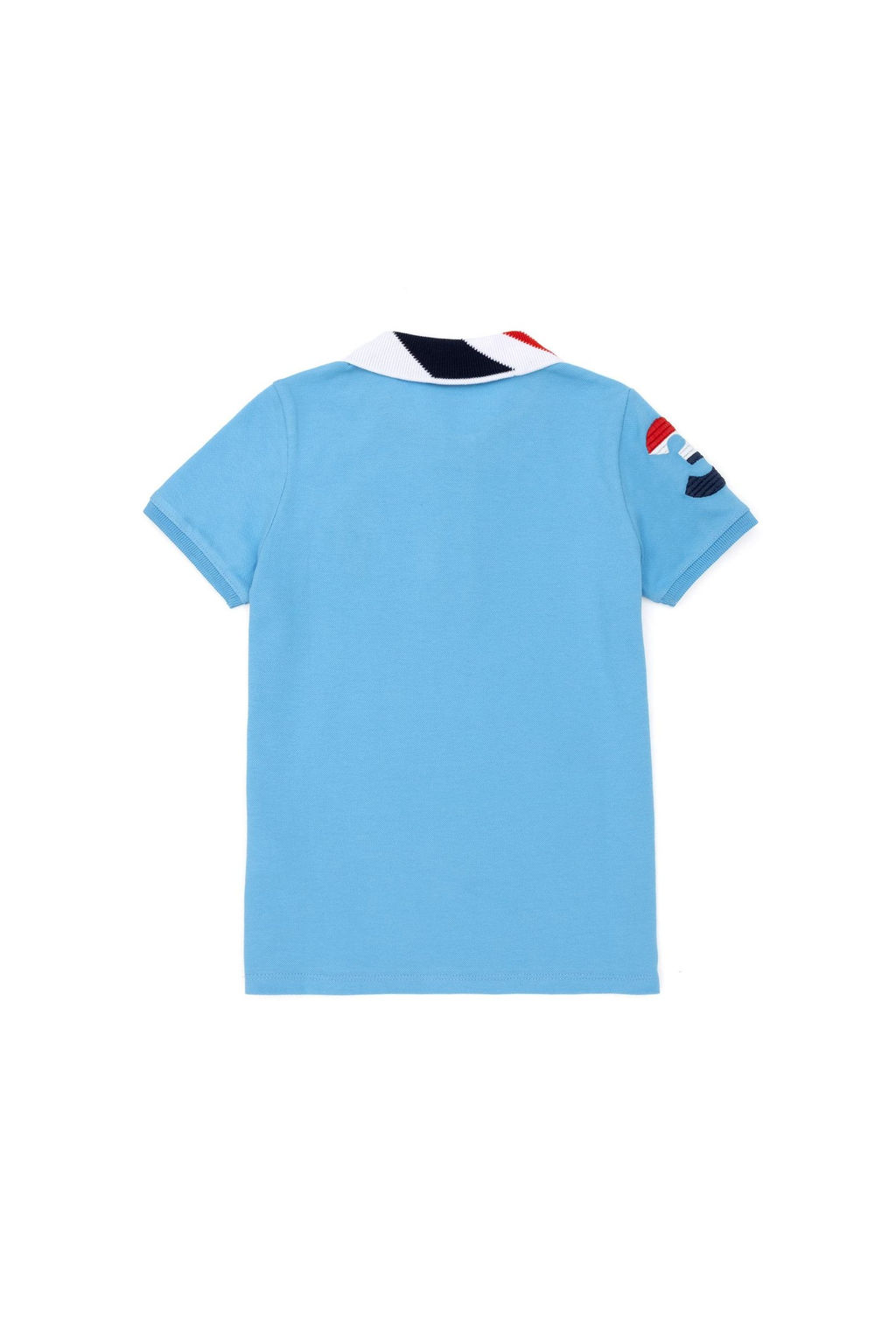 U. S. Polo Assn Базовая футболка-поло бирюзового цвета для мальчиков - U.s. polo assn фото 6
