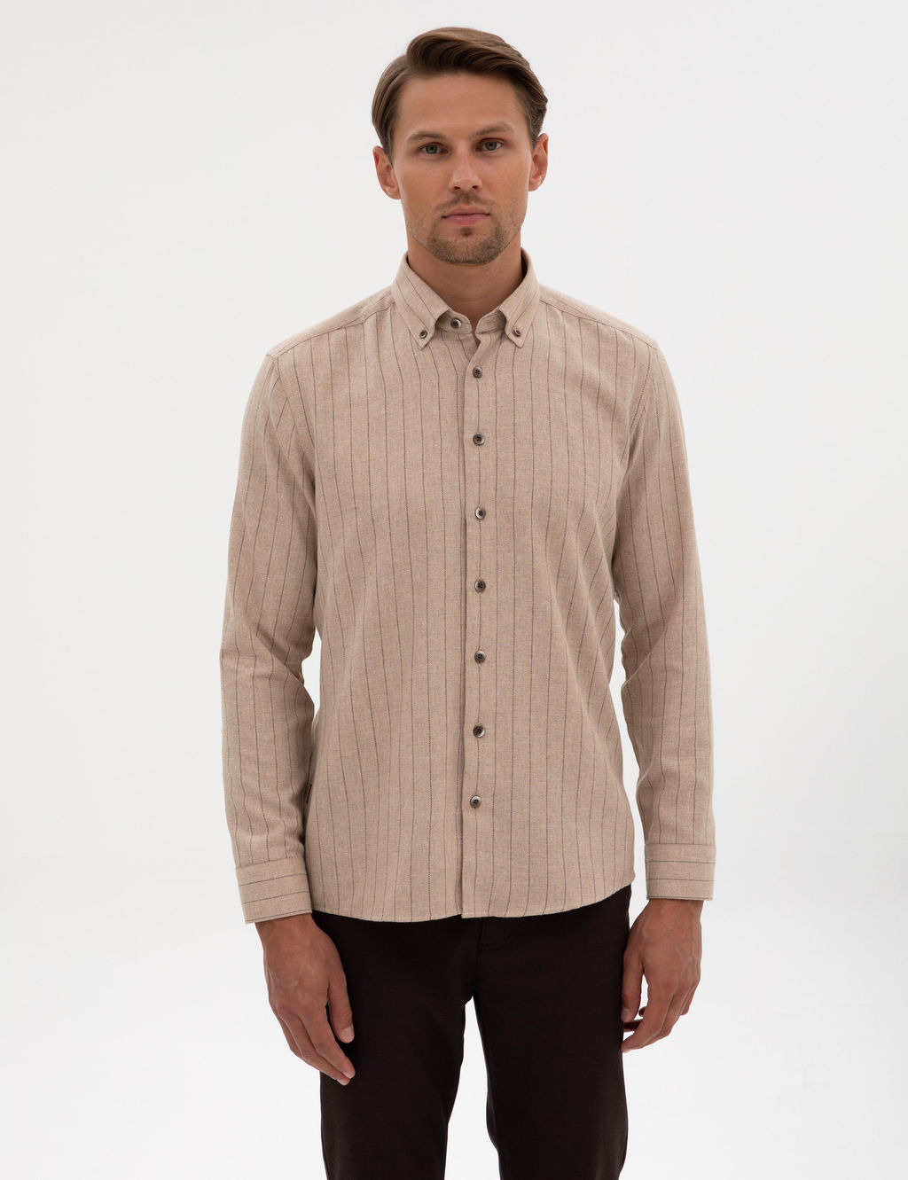 Vizon Regular Fit Uzun Kollu G_mlek