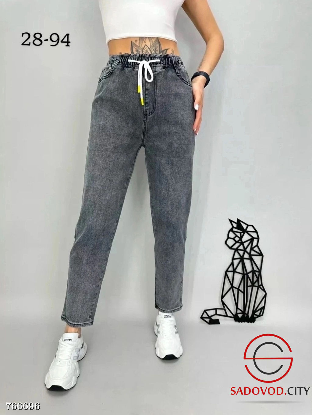 Женские джинсы на резинке - Bruno фото 3