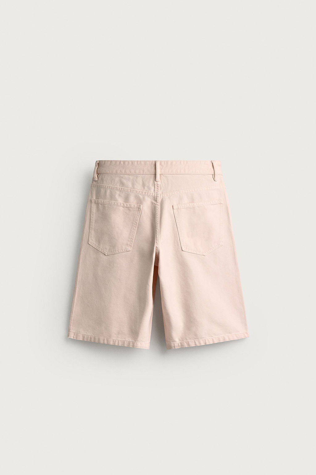 BERMUDA DENIM RELAXED FIT / Rosa - Zara фото 6