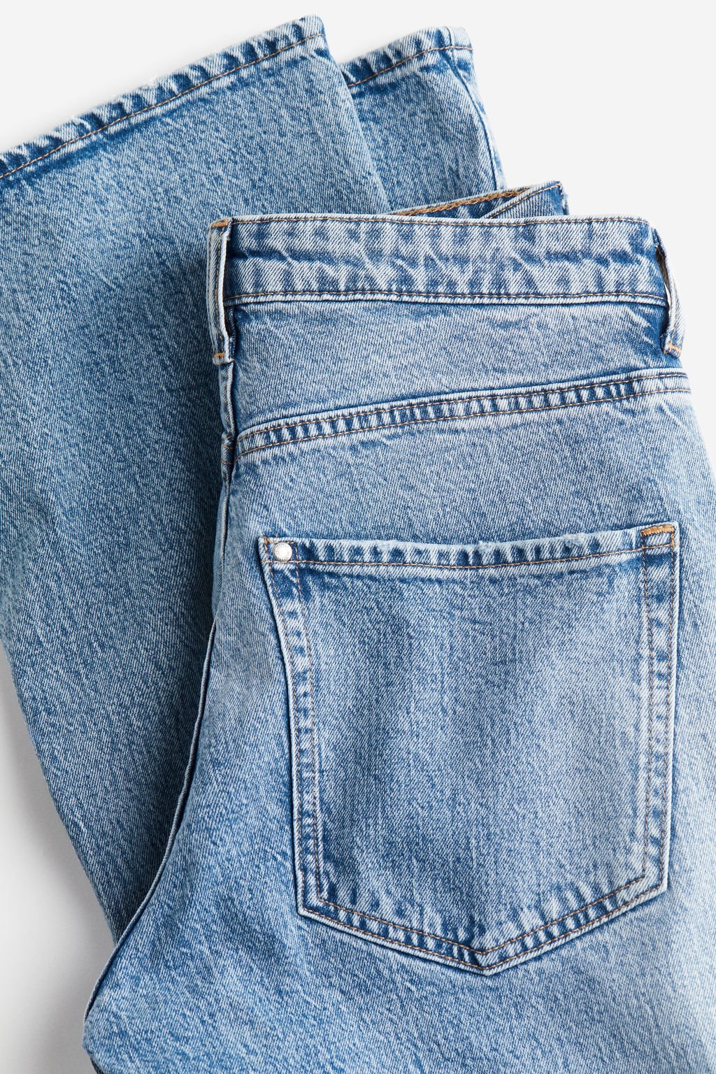 Curvy Fit Bootcut High Jeans - H&m фото 9