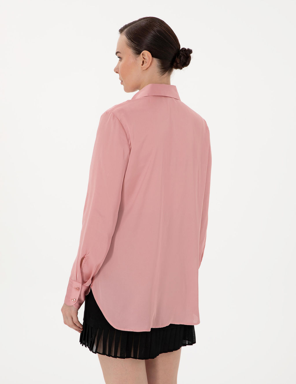 Pudra Comfort Fit Uzun Kollu G_mlek