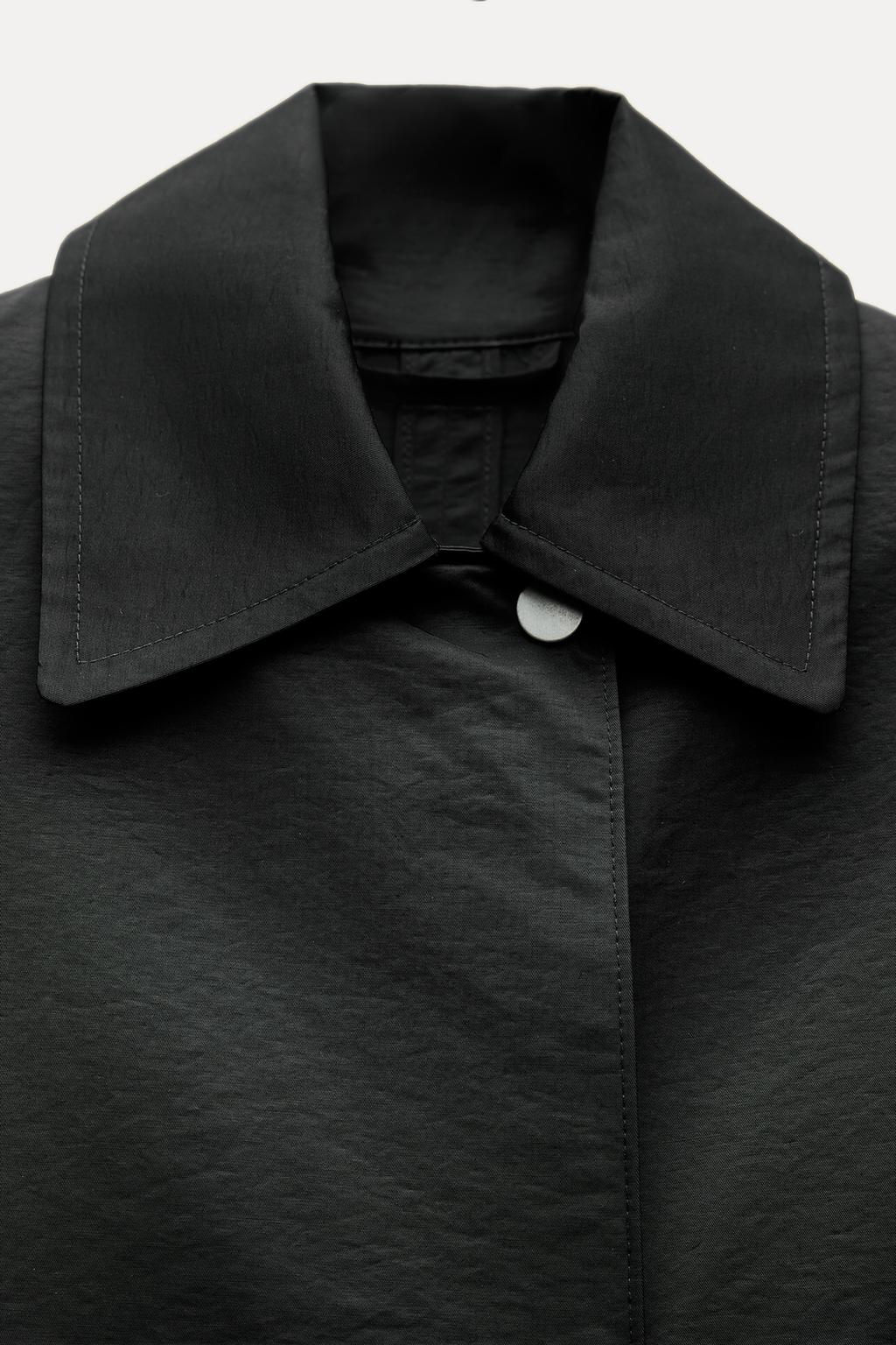 WATER-REPELLENT TRENCH COAT ZW COLLECTION - Zara фото 7