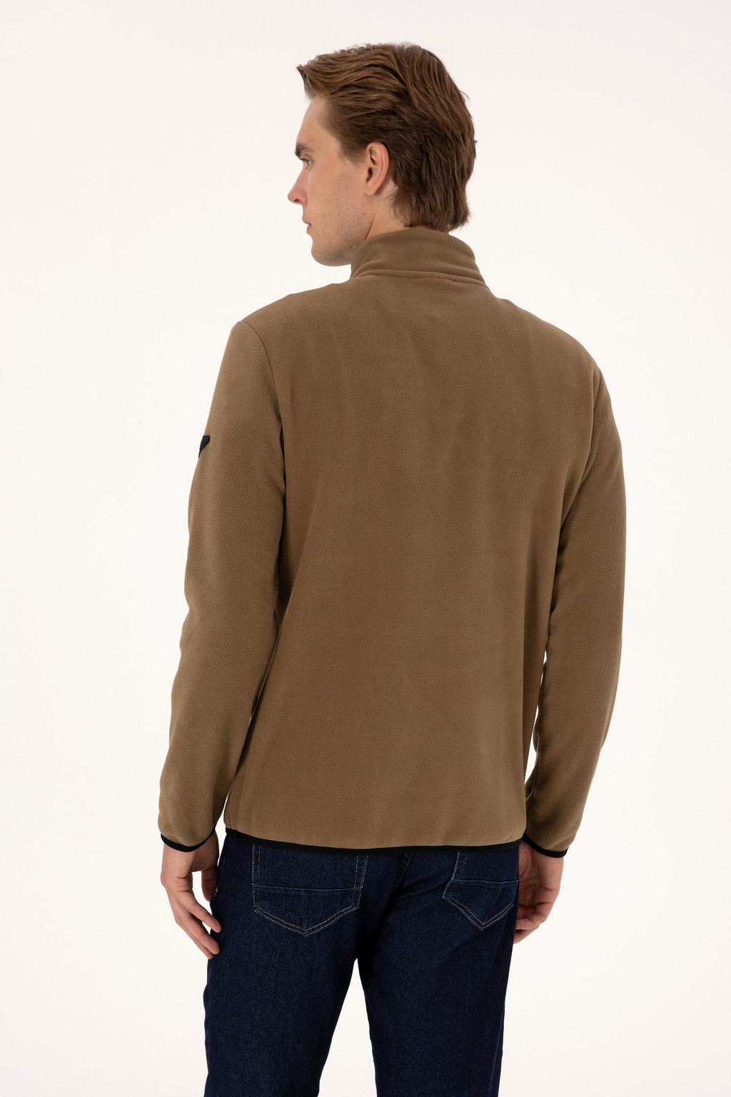 Erkek Haki Basic Sweatshirt Sepette S_rpriz _ndirim - U.s. polo assn фото 5