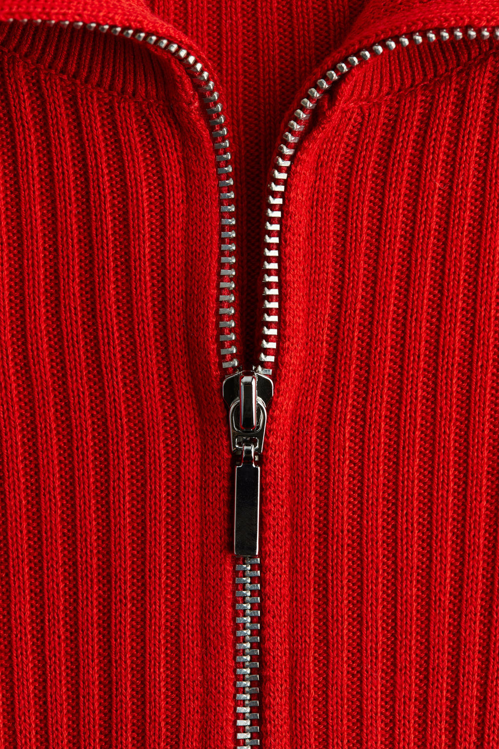Top en punto de canal? con media cremallera - H&m фото 5