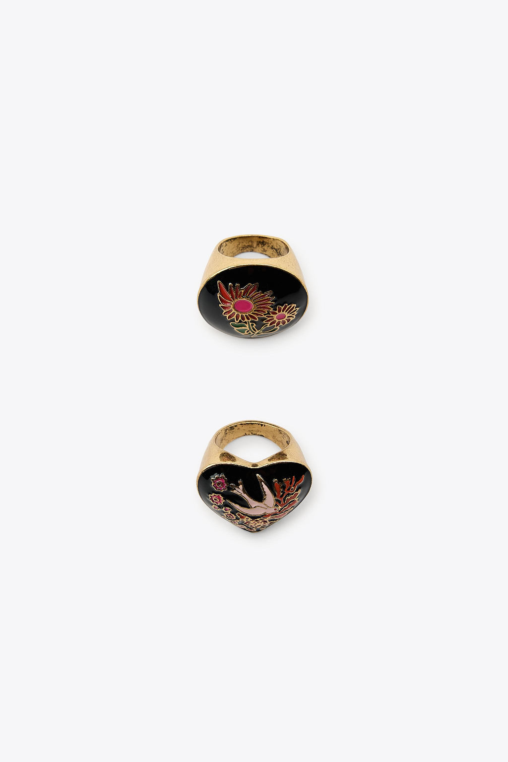 2-PACK OF RESIN SHAPE RINGS - Zara фото 2