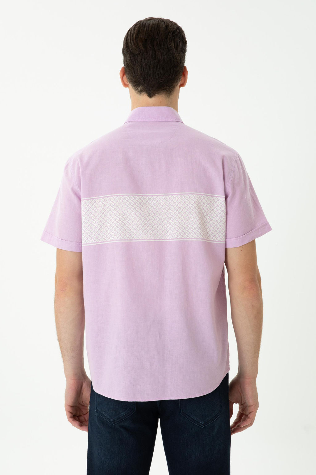 U. S. Polo Assn Мужская рубашка с коротким рукавом Magnolia - U.s. polo assn фото 19