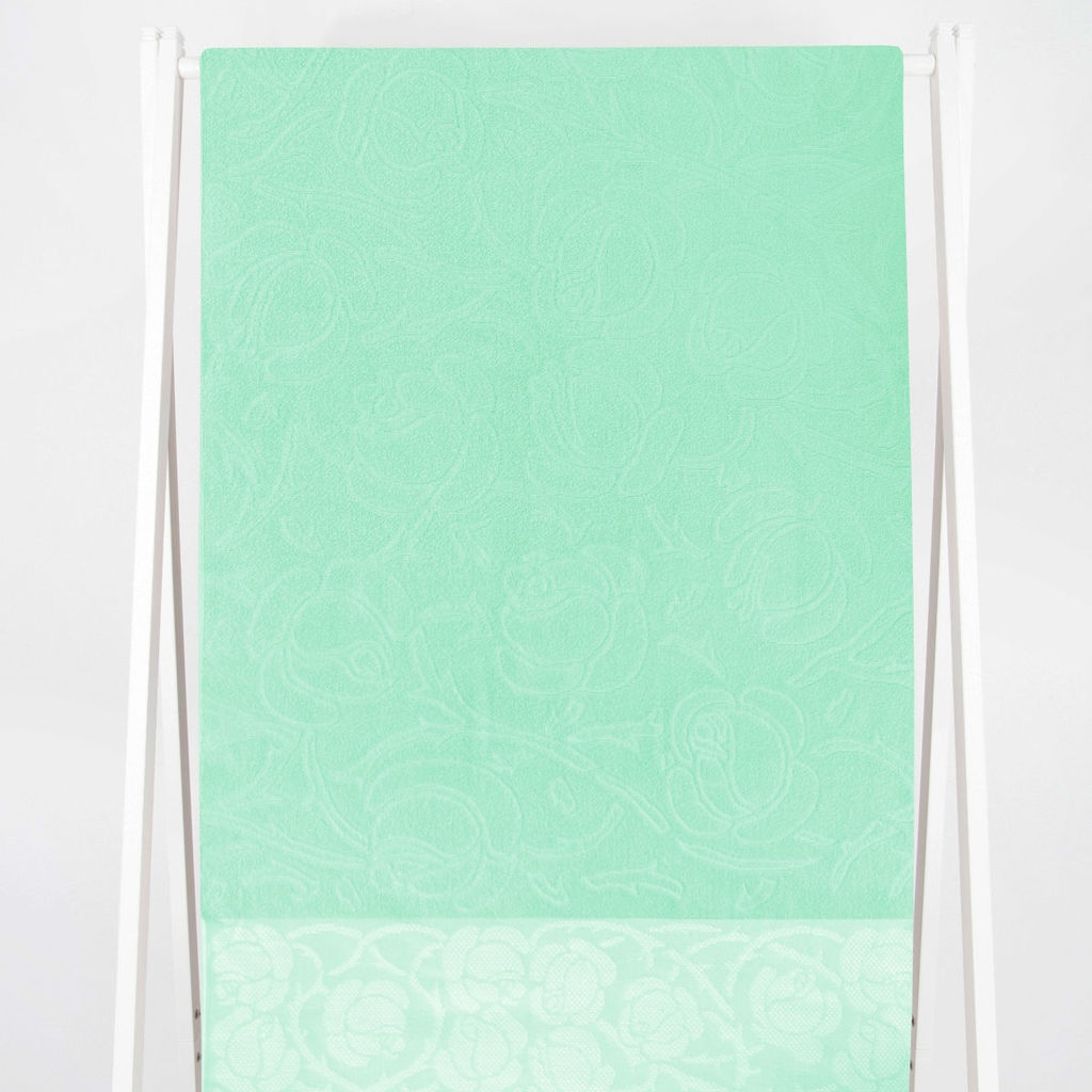 6с102.411ж1 Тенденция (мятный7) Полотенце махровое 67х150см