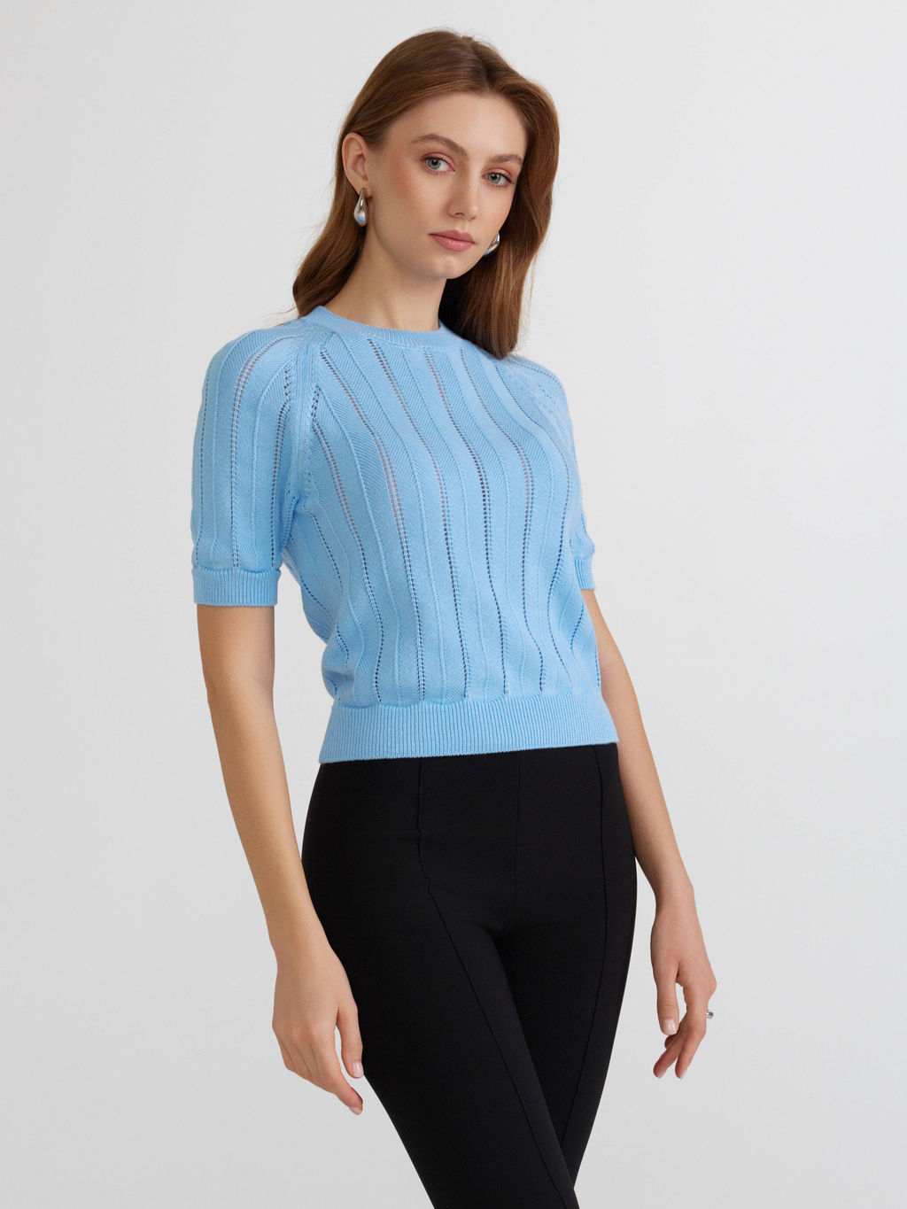 CONTE LDK2456 Джемпер женский blue