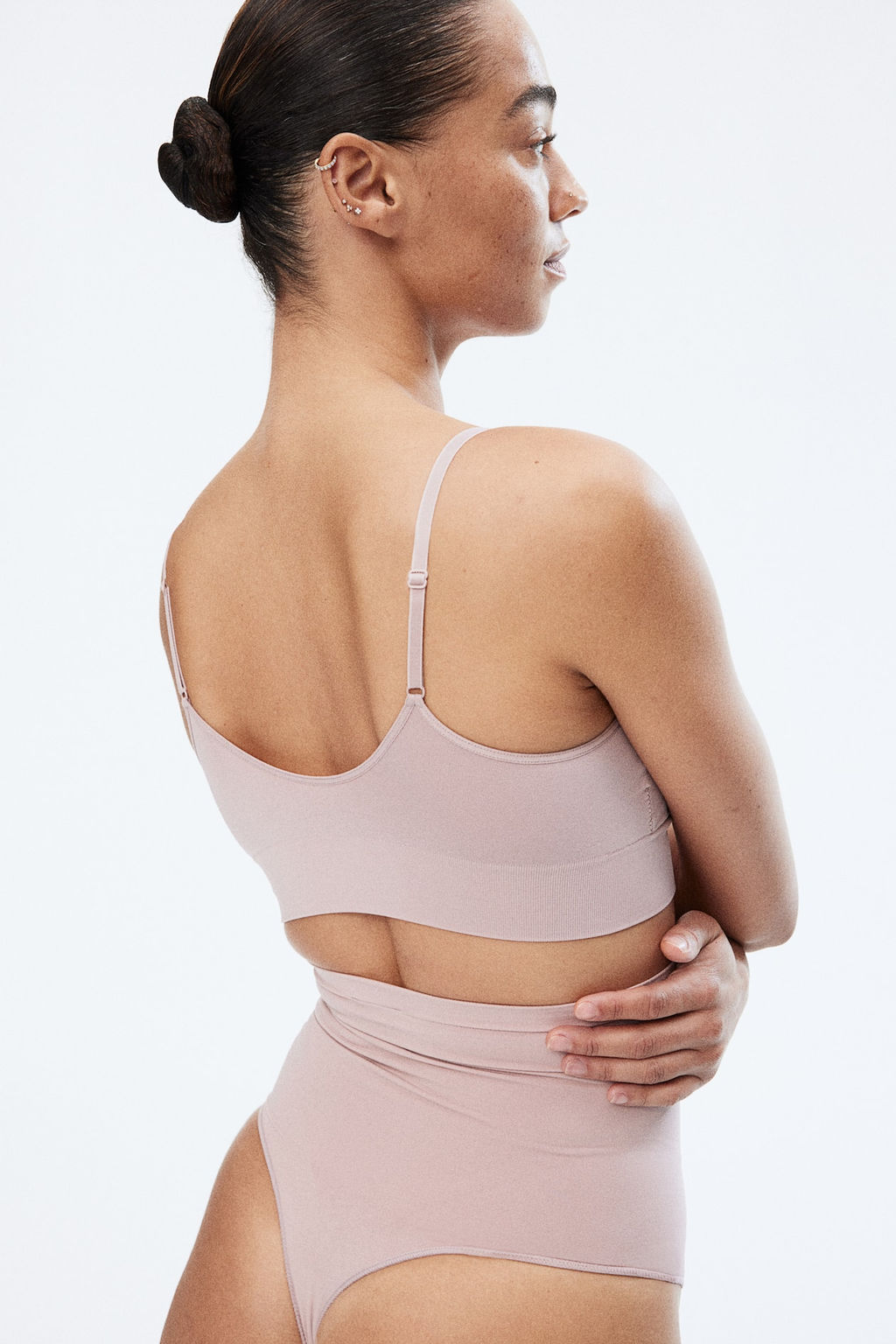 Bralette con relleno Seamless - H&m фото 3