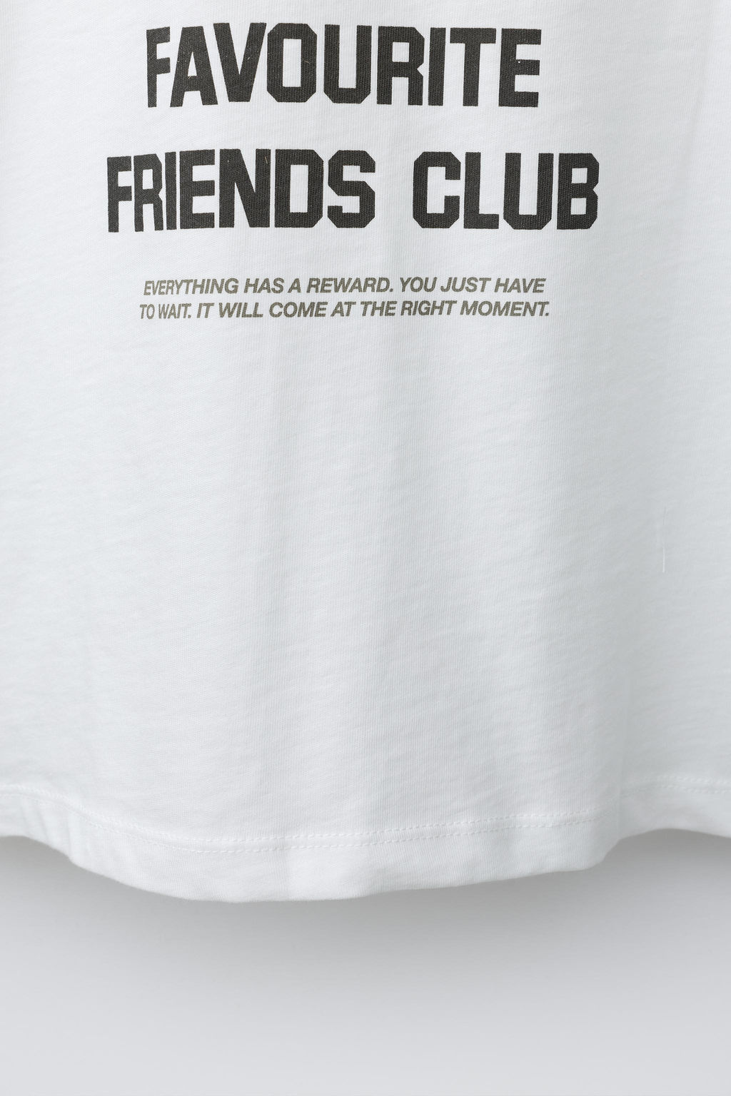 CAMISETA ESTAMPADO TEXTO / Crudo claro - Zara фото 4