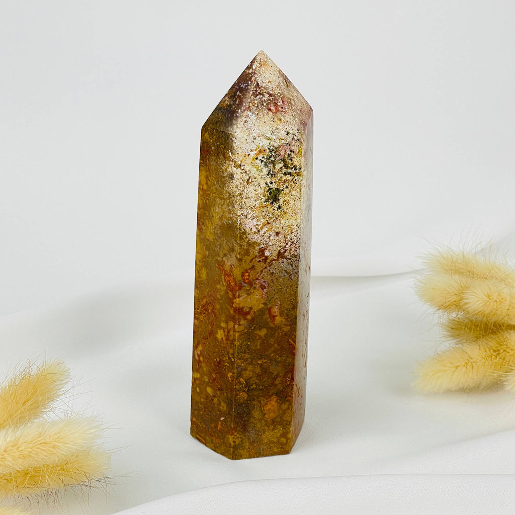 Кристалл из Яшмы океанической - Радуга самоцветов фото 2