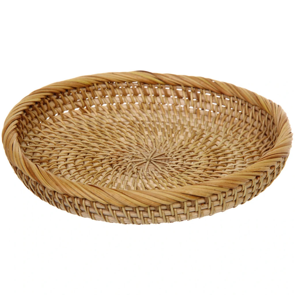 Сухарница плетеная из ротанга "Boho style" 19*3см