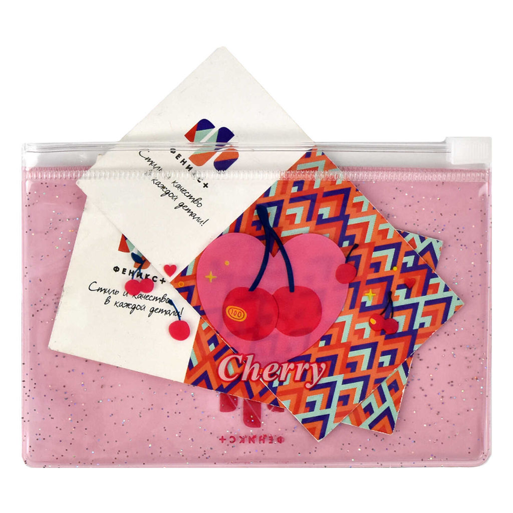 Картодержатель пластиковый арт. 52579/ 12 ВИШНЯ - Феникс+ фото 2